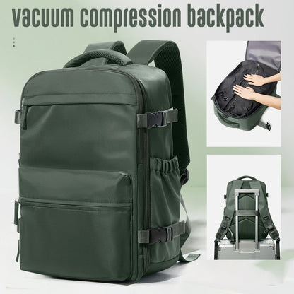 Mochila de Viaje Expandible con Sistema de Vacío